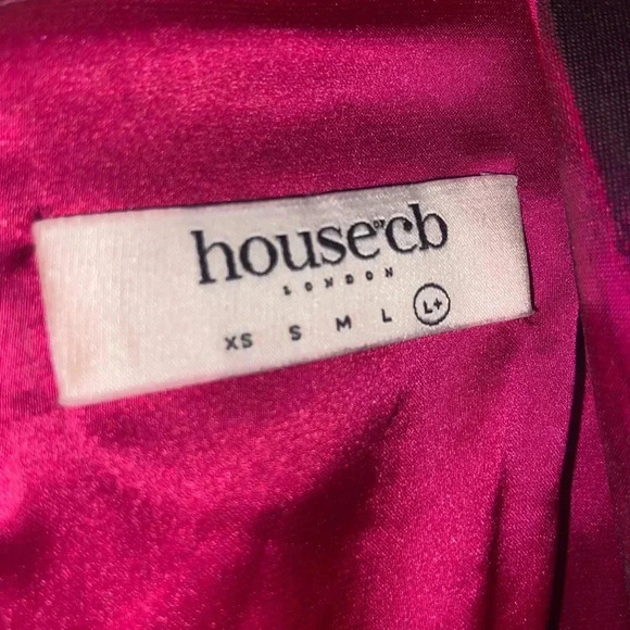 House of CB Metallic Pink Mini Dress - Picture 3 of 6